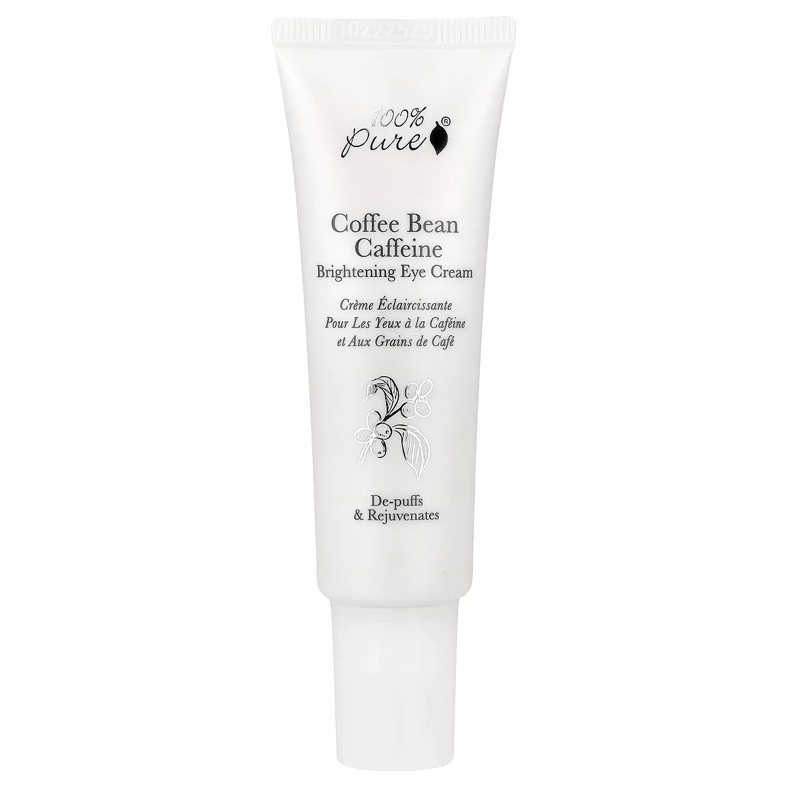 100% PURE Coffee Bean Caffeine Brightening Eye Cream | Vitacost