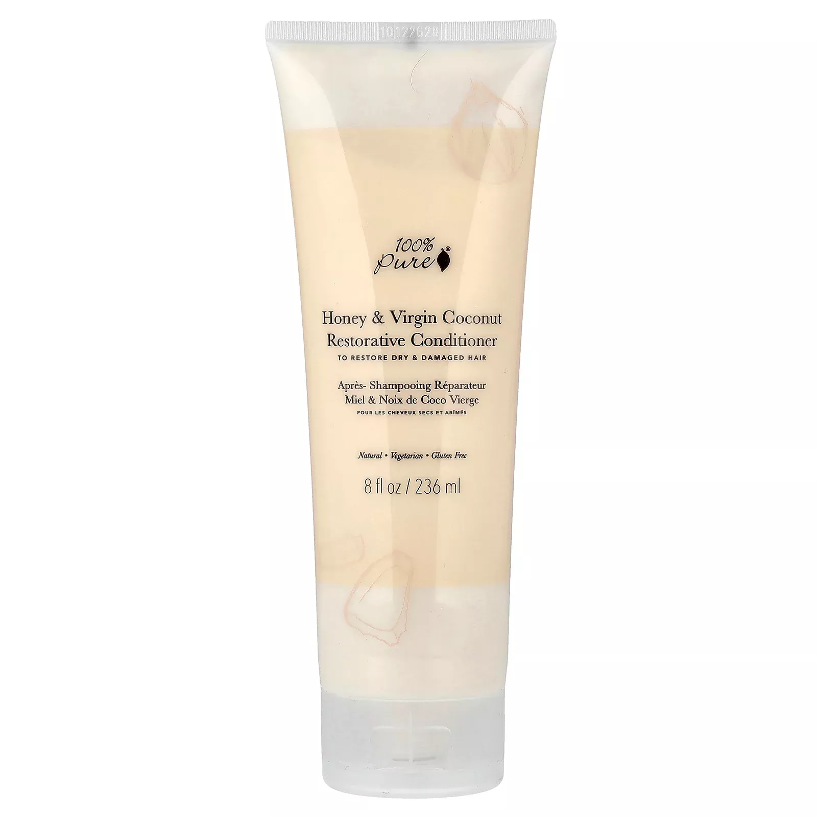 100% PURE, Honey & Virgin Coconut Restorative Conditioner, Dry & Damag