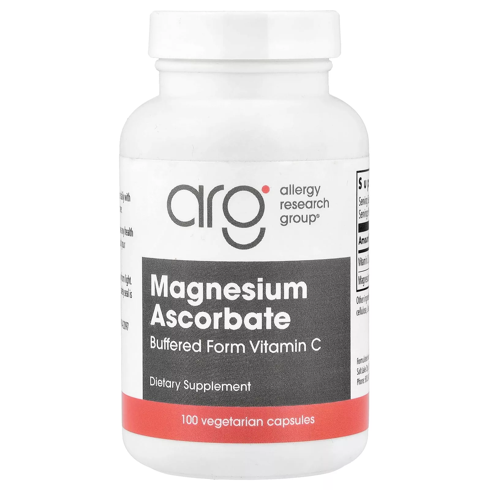 Allergy Research Group Magnesium Ascorbate | Vitacost