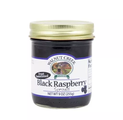 Black Raspberry Spread - Fruit Sweetened