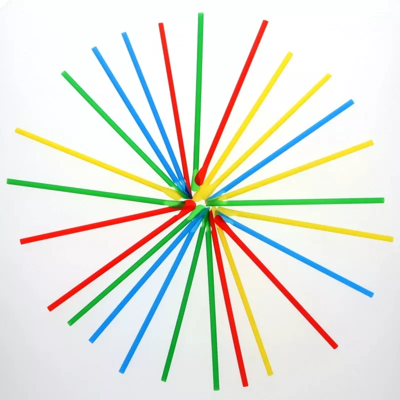 Box of 400 Plastic Spoon Straws