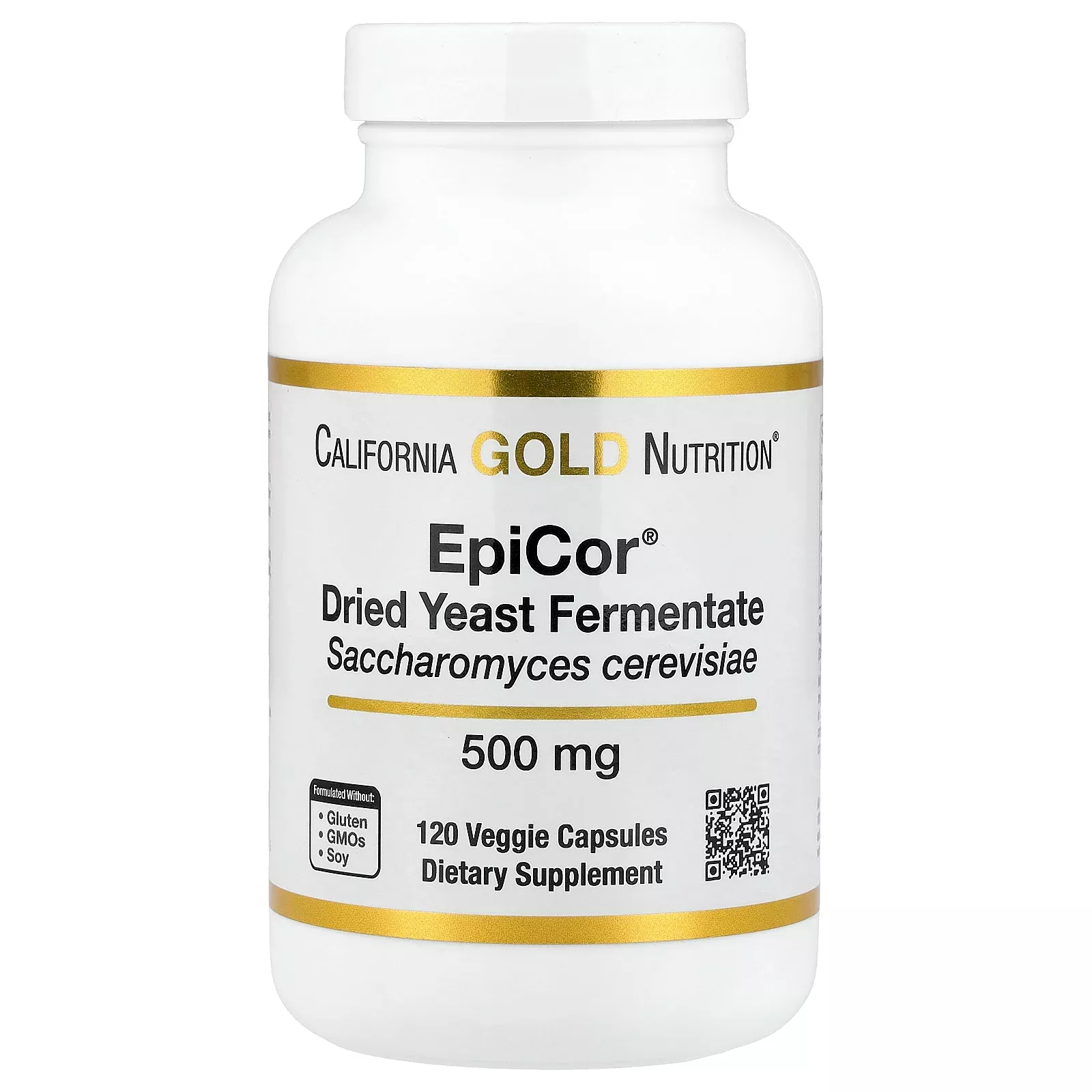 California Gold Nutrition Epicor Dried Yeast Fermentate 500 mg | Vitacost