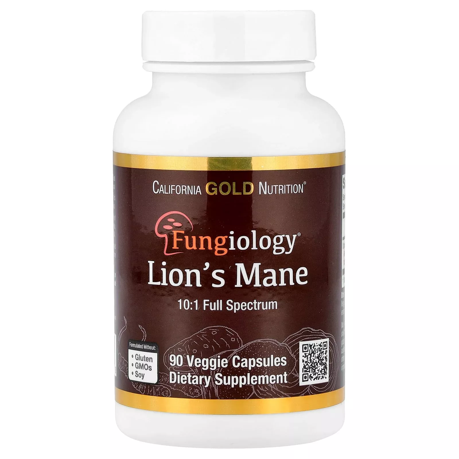 California Gold Nutrition Organic Lion's Mane | Vitacost