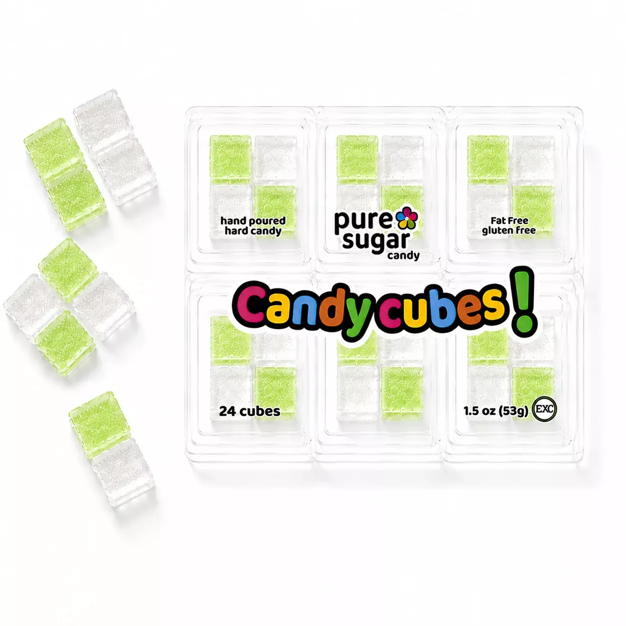 Candy Cubes - Key lime Pie