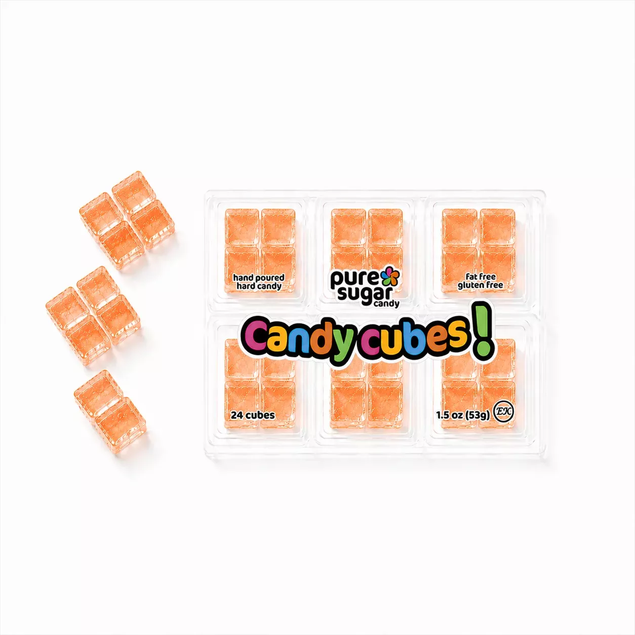 Candy Cubes - Pink Grapefruit