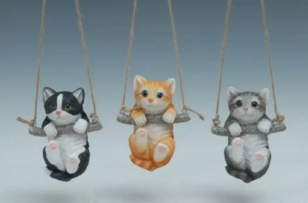 CAT Hanging Branch Plant Decor Figurine Near Me In City
