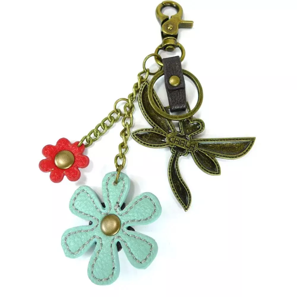 Chala Dragonfly Flower Keychain For Bags Near Me