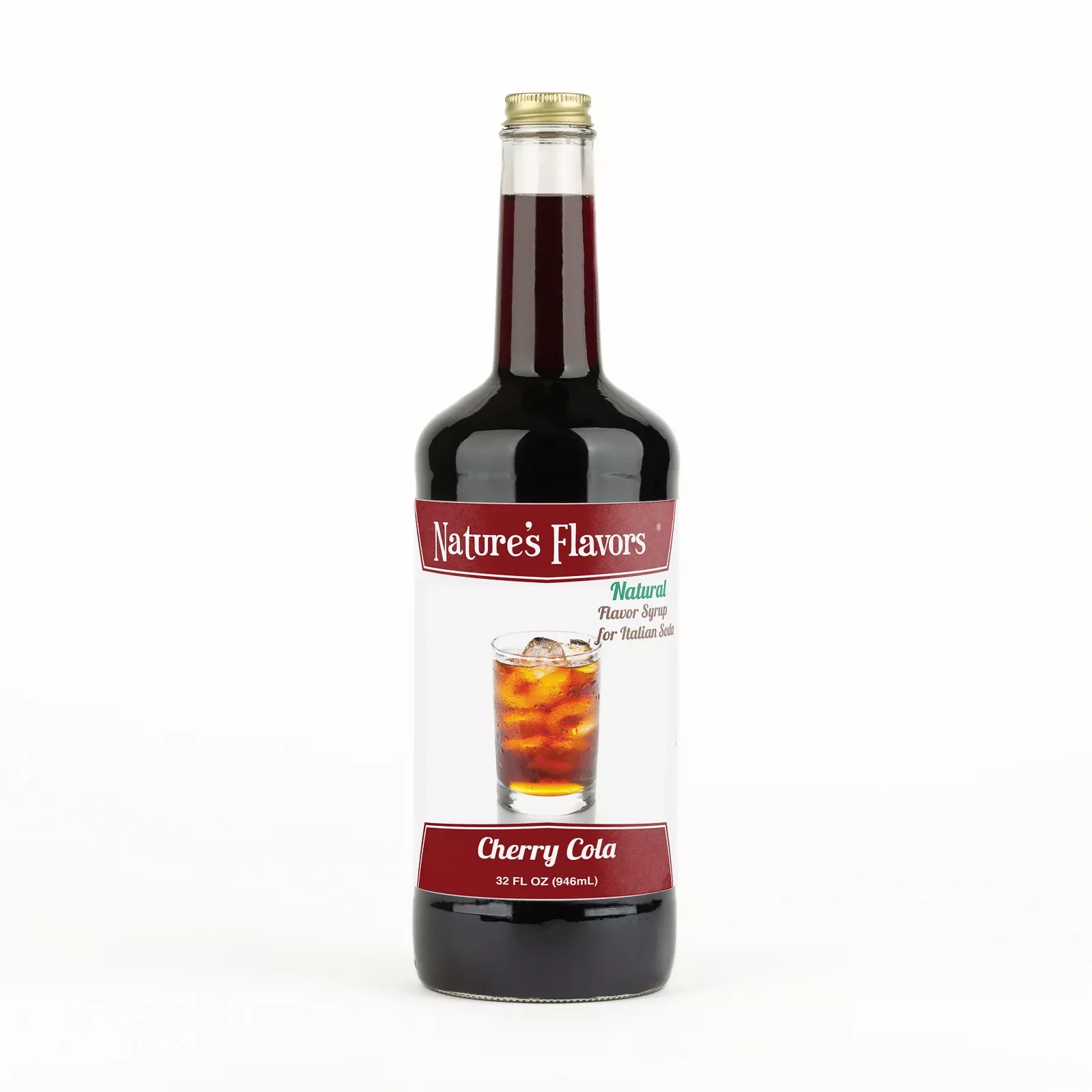 Cherry Cola Italian Soda Syrup, Natural