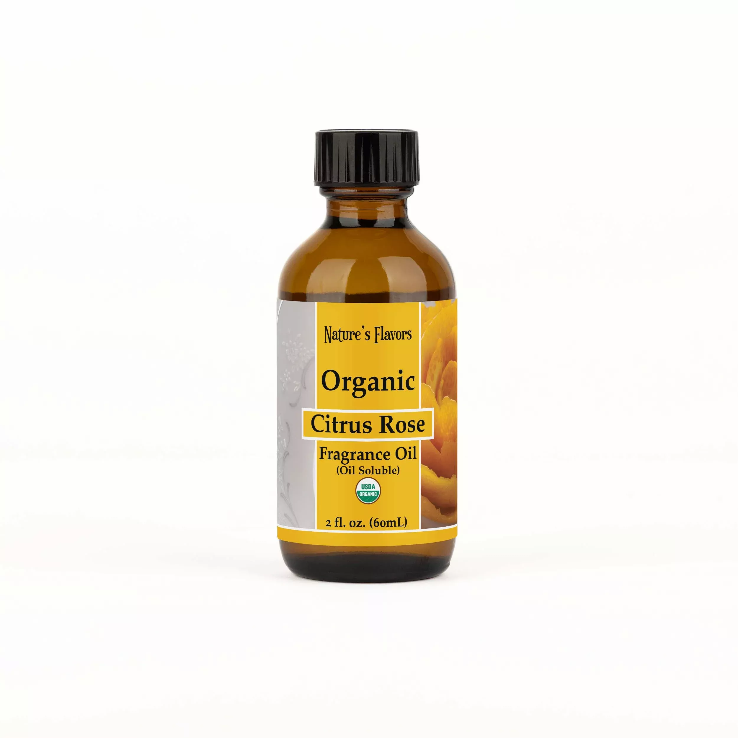 Citrus Rose Fragrance Oil (Oil Soluble), Organic
