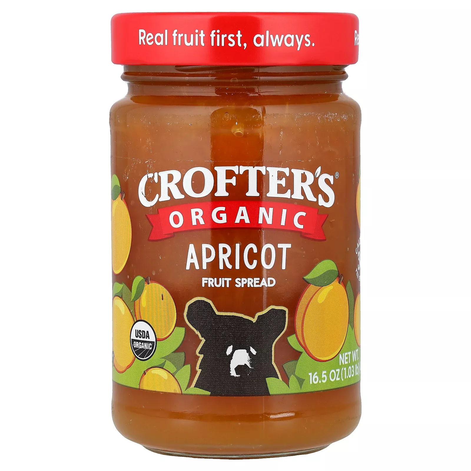 Crofter's Organic Fruit Spread Apricot | 16.5 oz | Vitacost