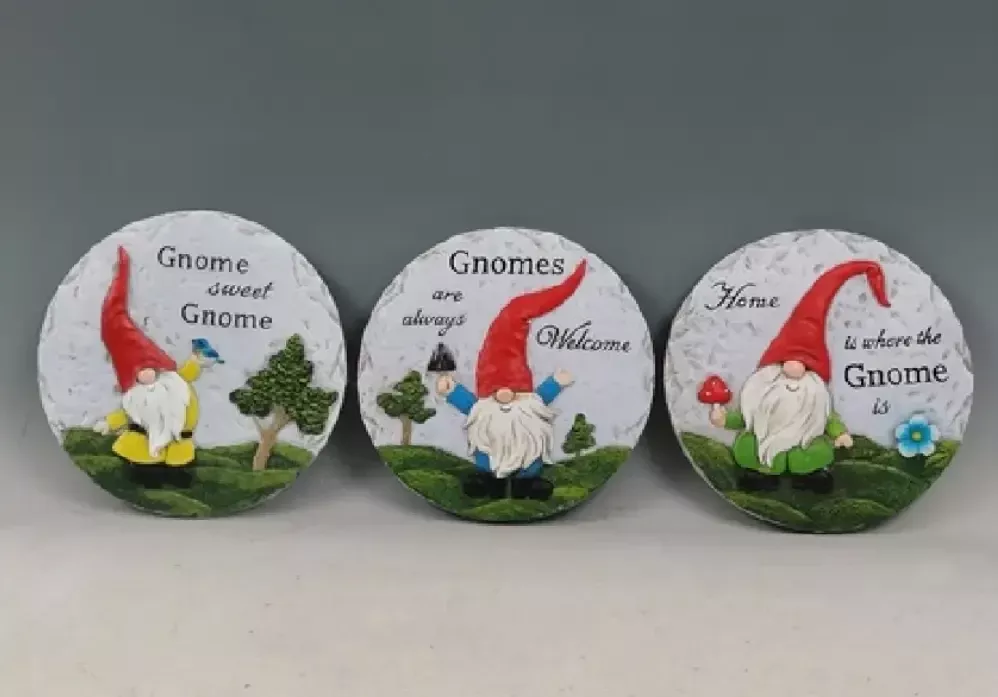 Gnome Stepping Stone Local Garden Decor Near Me MayRich