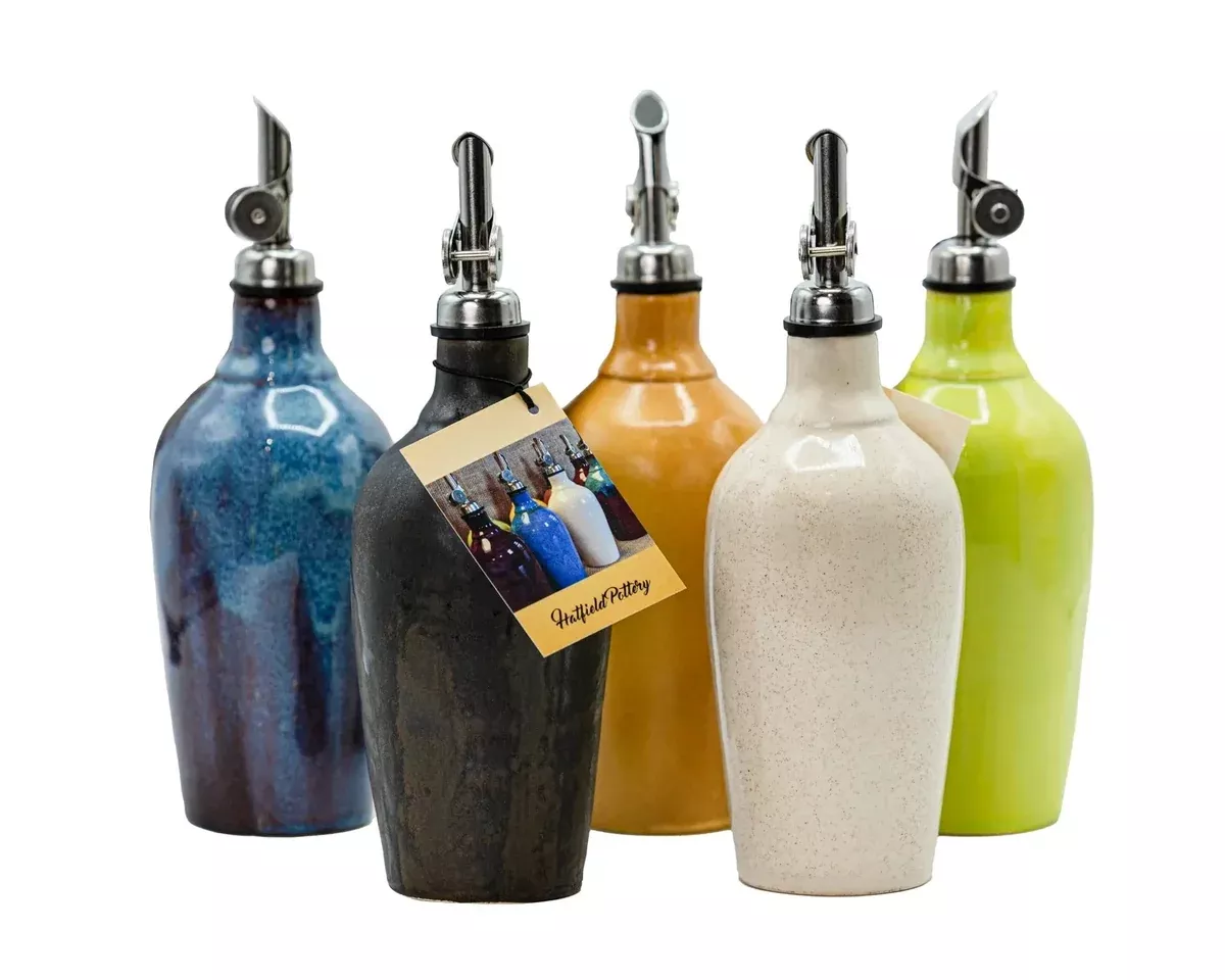 Handmade Cruet with Self-Closing Spout