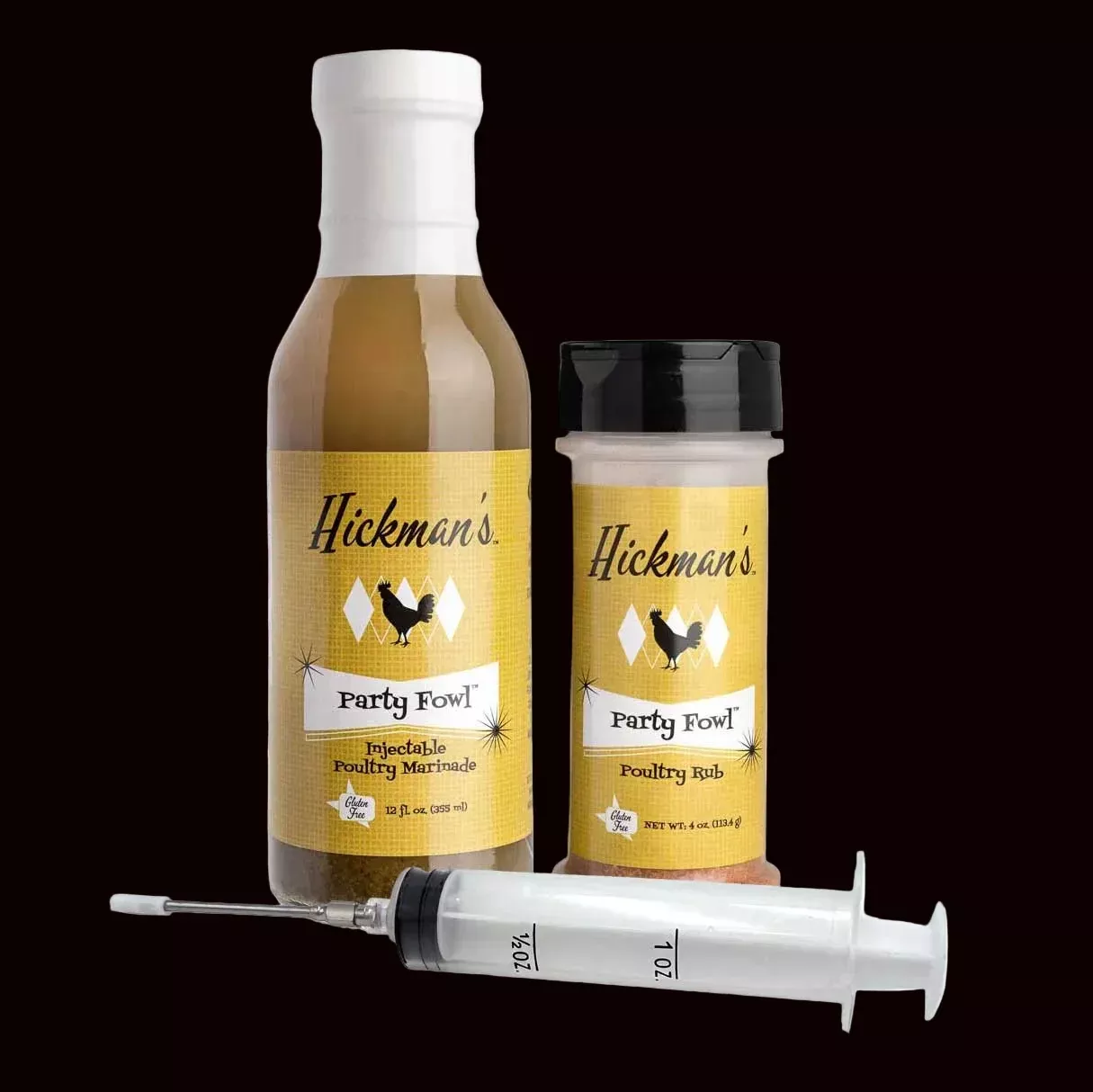 Hickman’s Party Fowl Poultry Package With Injector