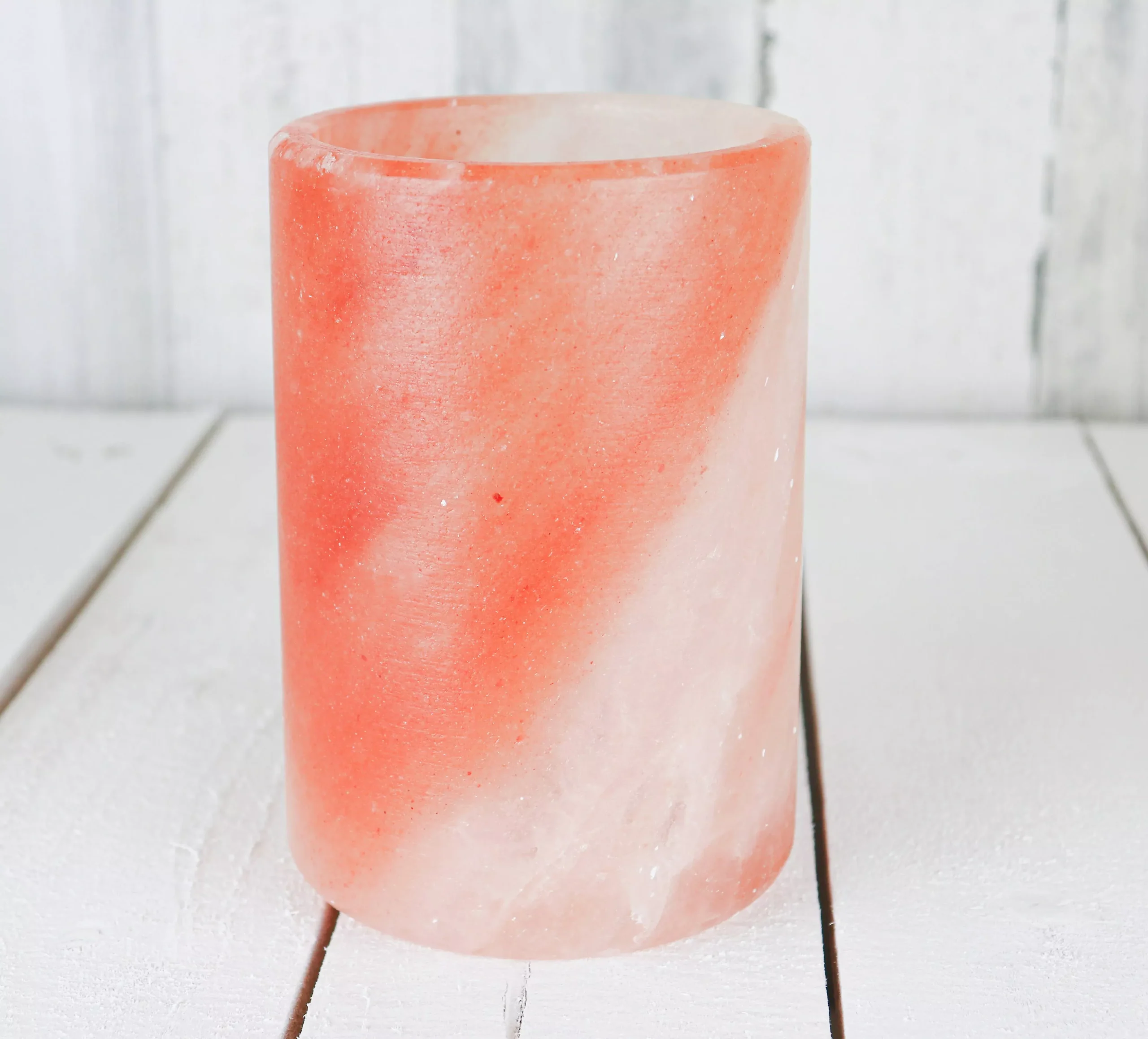 Himalayan Salt Tall Glass 6"
