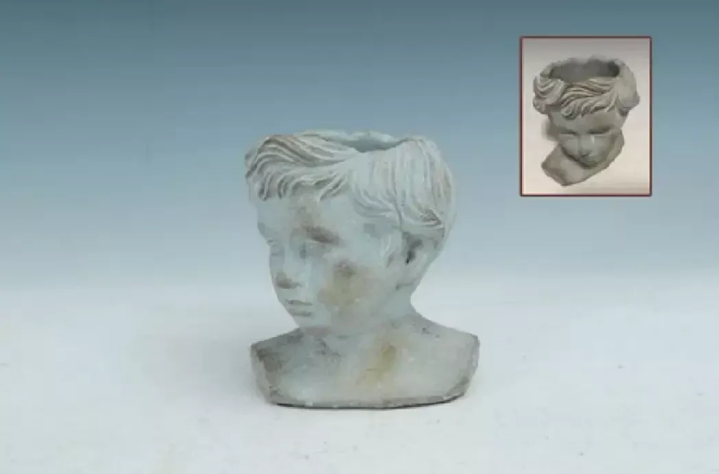 MayRich Cement Boy Head Planter Near Me City