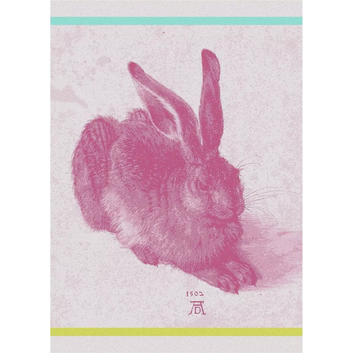 Moutet Tissage Albrecht Dührer Hare 1502 Kitchen Towel