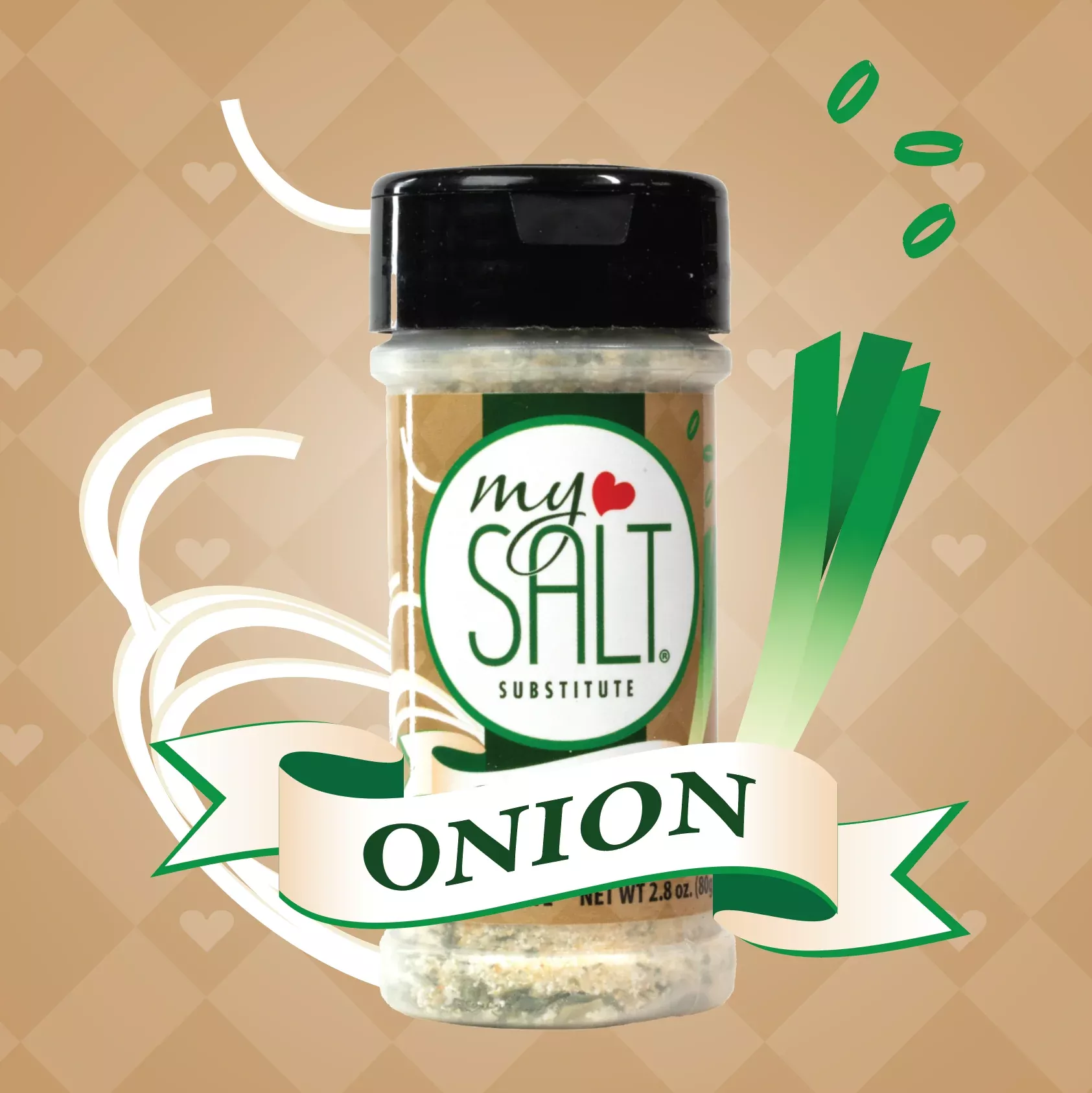 MySALT Onion - Sodium-Free Onion Salt Alternative
