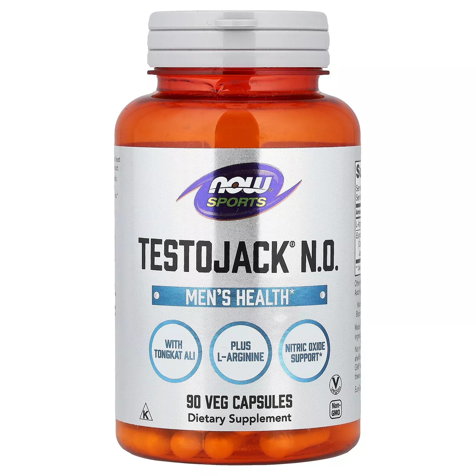 NOW Foods, Sports, Testojack N.O., 90 Veg Capsules
