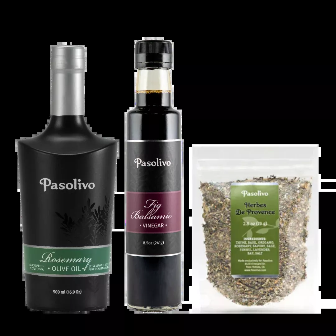 Provence Trio Gift Set | Pasolivo | California Award-Winning Olive Oil