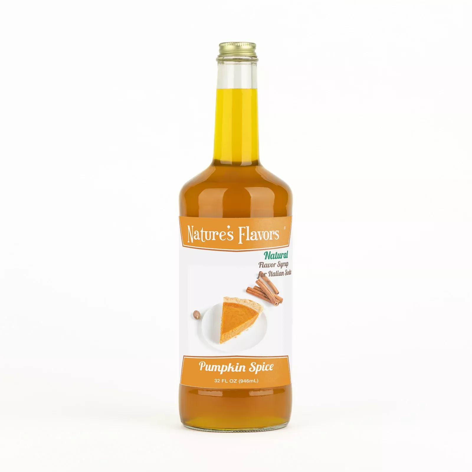 Pumpkin Spice Italian Soda Syrup, Natural, Natural