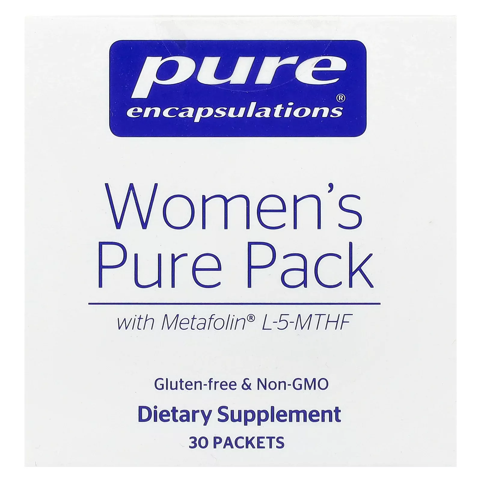 Pure Encapsulations Women's Pack | 30 Packets | Vitacost