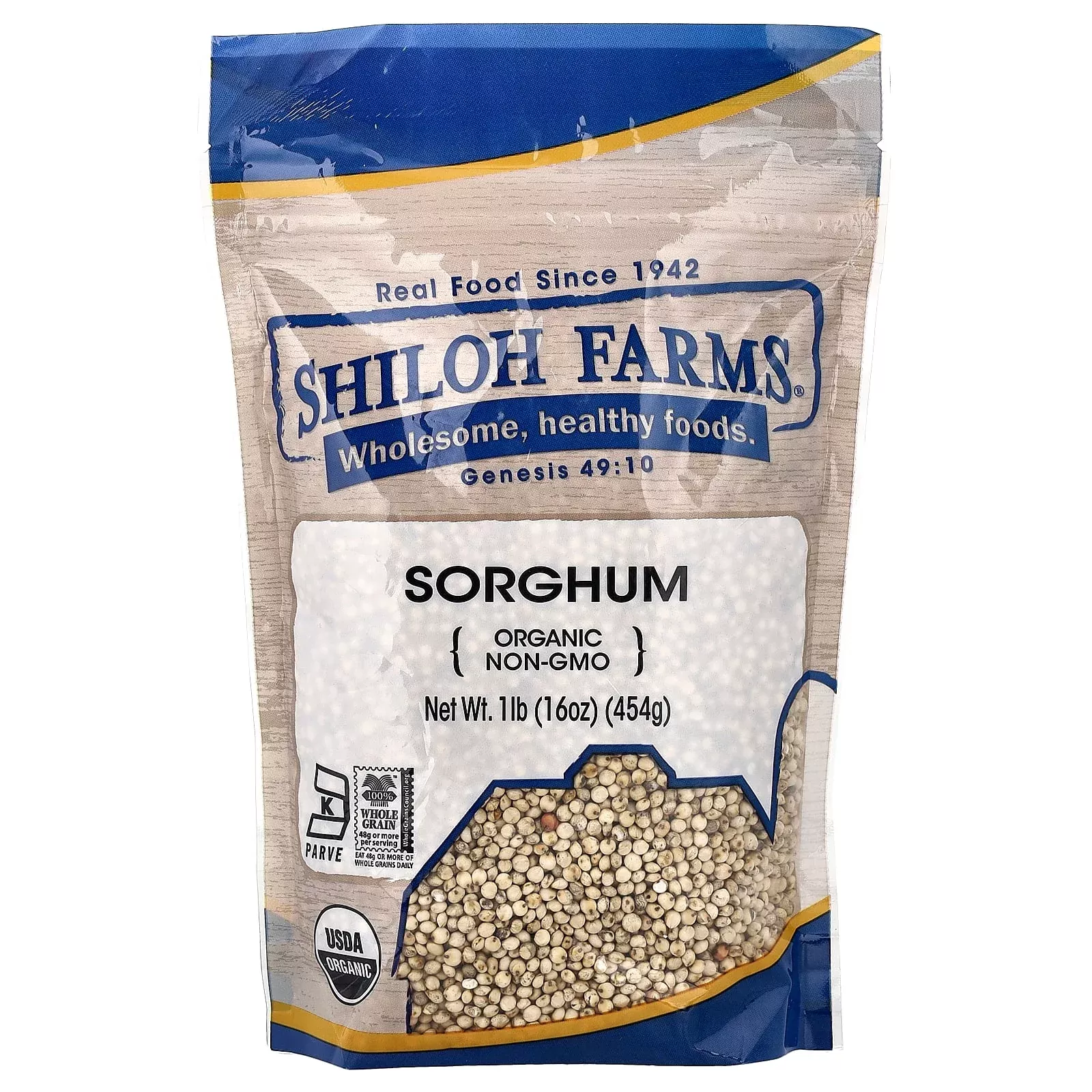 Shiloh Farms Organic Sorghum | 16 oz | Vitacost