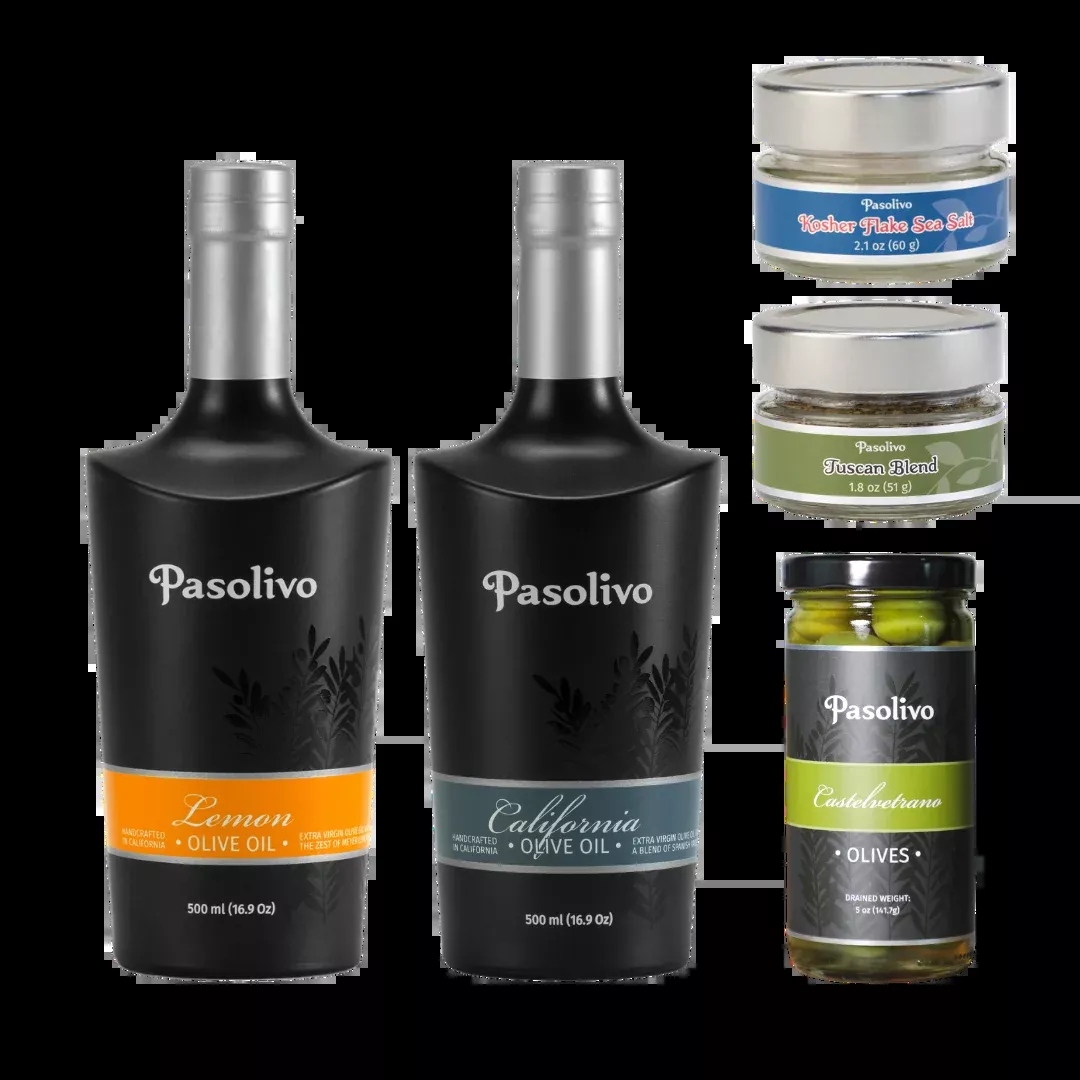 Sourdough Focaccia Kit | Gourmet Baking Ingredient Kit | Pasolivo