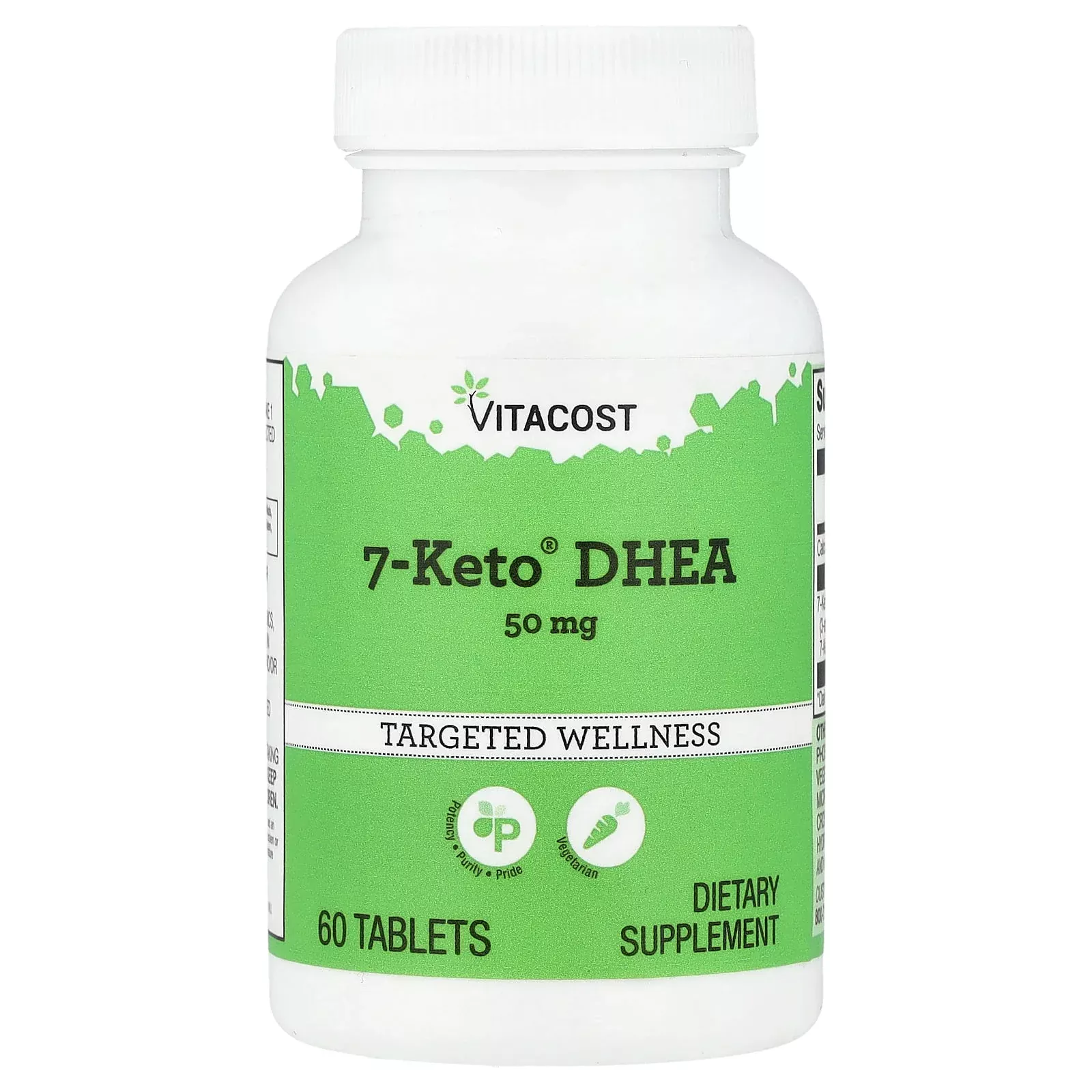Vitacost 7-Keto DHEA | 60 Tablets