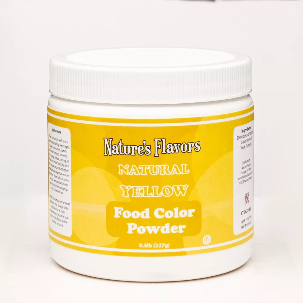 Yellow Food Coloring Powder, Natural